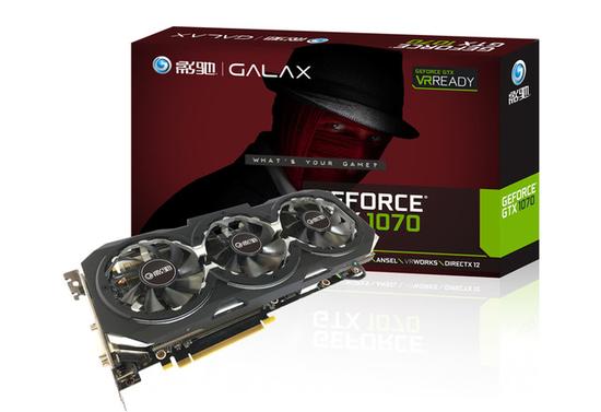 玩转信仰灯 影驰GTX1070骨灰大将3088元